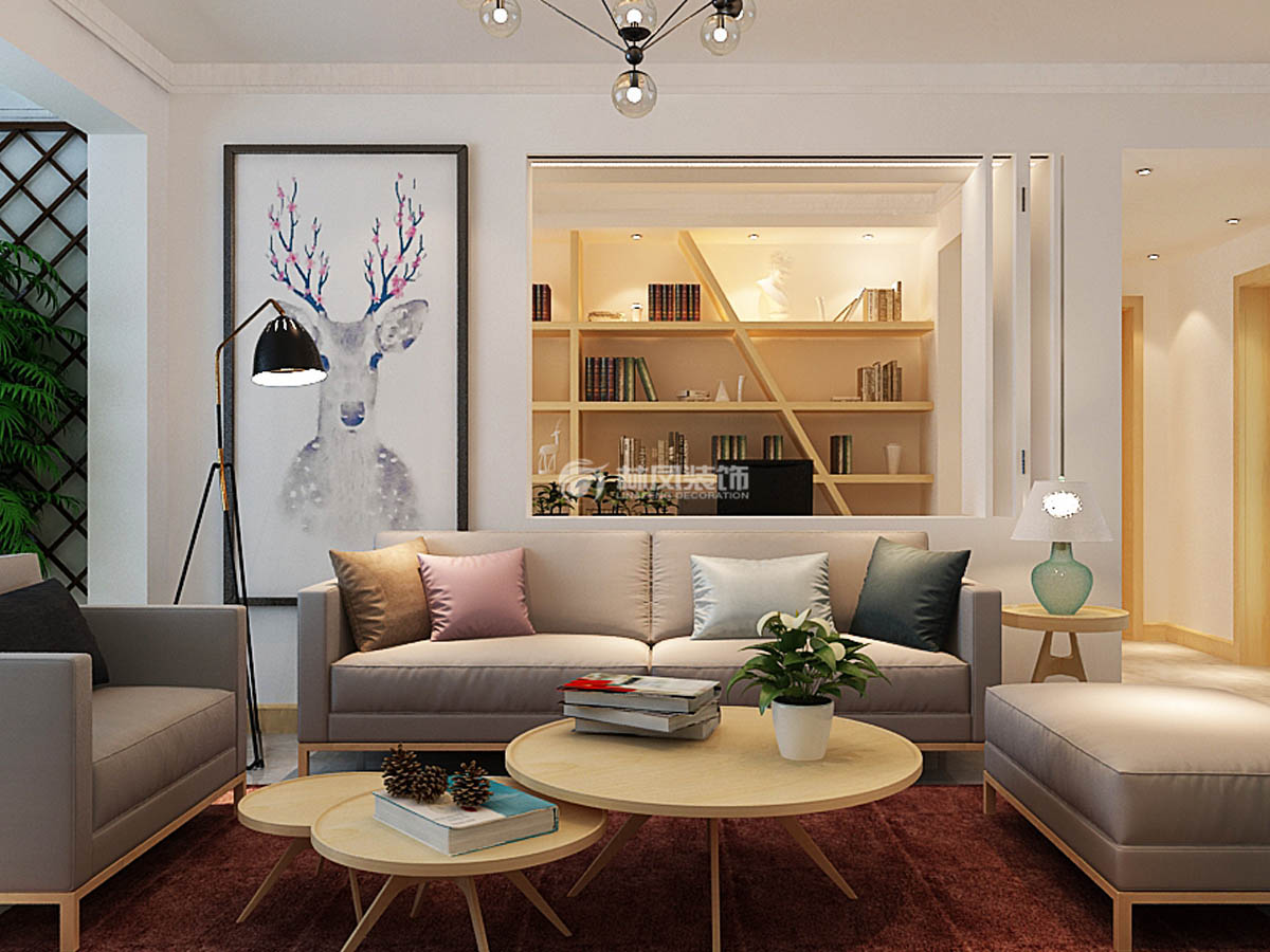 北歐風格室內(nèi)窗設計裝修效果圖