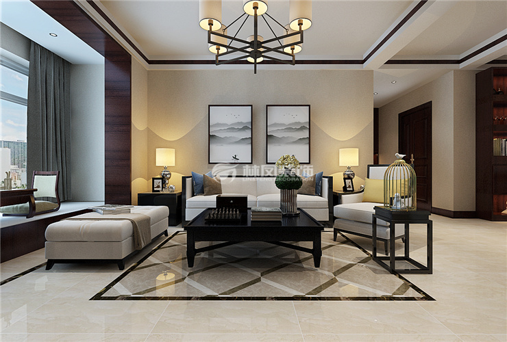 沈陽(yáng)裝修公司新中式裝修案例