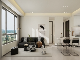 中海璽悅｜現(xiàn)代奶油風(fēng)格